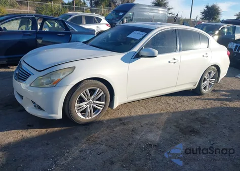 2013 Infiniti G37 Journey z USA, uszkodzony, nr VIN JN1CV6AP9DM710612